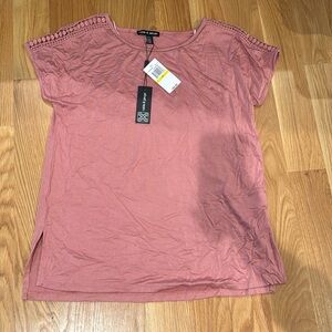 Cable and Gauge Medium Pink Shirt
